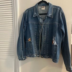 Disney Store Vintage Denim Jean Jacket (Lady & The Tramp)